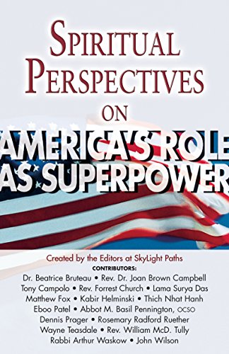 Imagen de archivo de Spiritual Perspectives on America's Role As Superpower a la venta por SecondSale