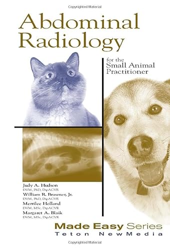 Stock image for Abdominal Radiology for the Small Animal Practitioner for sale by Revaluation Books