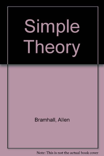 Stock image for Simple Theory for sale by austin books and more