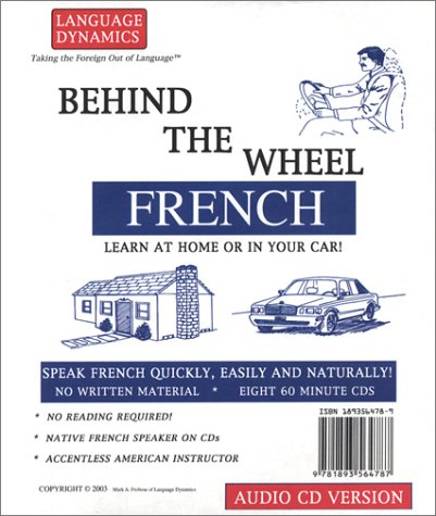 Stock image for Behind the Wheel French (8 CD Course) (French Edition) for sale by The Unskoolbookshop