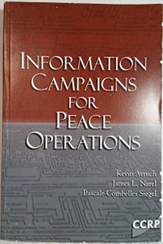 Beispielbild fr Information Campaigns for Peace Operations zum Verkauf von Wonder Book