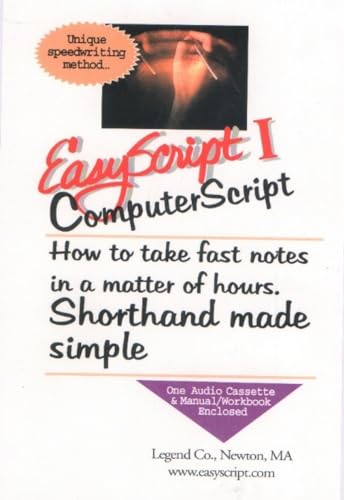 Stock image for Easyscript/Computerscript 1 for sale by PBShop.store US