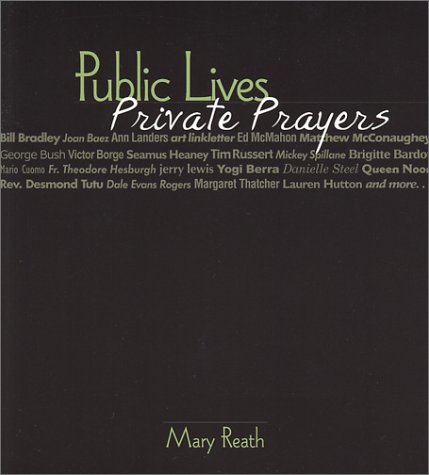 Imagen de archivo de Public Lives, Private Prayers a la venta por Better World Books: West