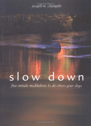 Imagen de archivo de Slow Down: Five-Minute Meditations to De-Stress Your Days a la venta por Gulf Coast Books