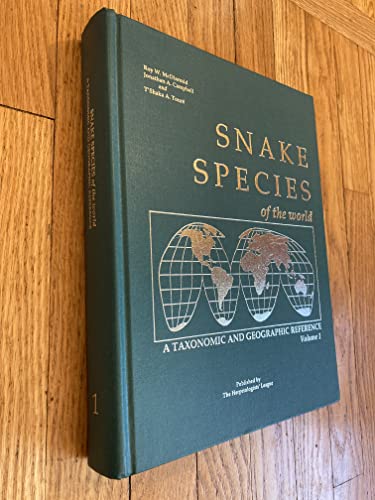 9781893777019: Snake Species of the World: A Taxonomic and Geographic Reference Volume 1