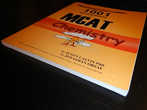 Beispielbild fr Examkrackers 1001 Questions in MCAT Chemistry zum Verkauf von Your Online Bookstore