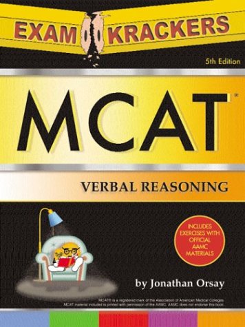 Stock image for Examkrackers McAt Verbal Reasoning and Math for sale by Wonder Book