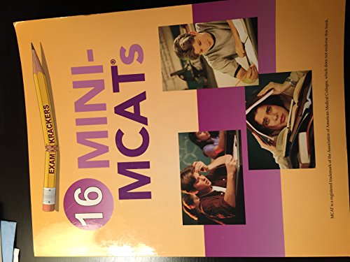 Stock image for Examkrackers 16 Mini MCAT's for sale by Better World Books