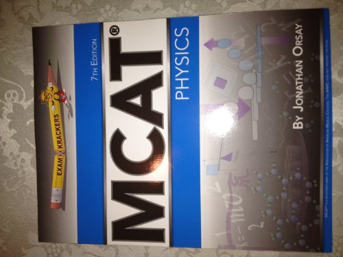 Stock image for Examkrackers MCAT Physics for sale by Front Cover Books