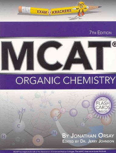 Imagen de archivo de Examkrackers MCAT Organic Chemistry (Examkrackers) a la venta por Better World Books