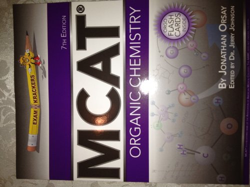 Stock image for Examkrackers MCAT Organic Chemistry for sale by Your Online Bookstore