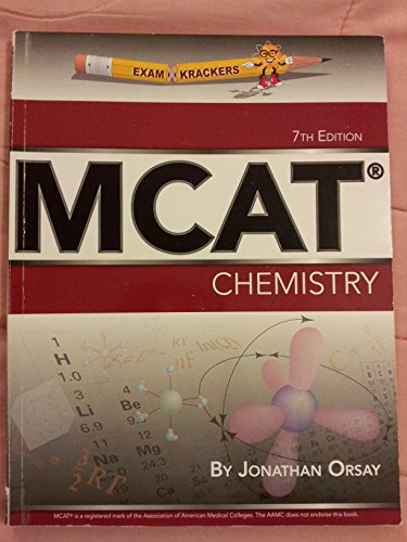 Stock image for Examkrackers MCAT Chemistry for sale by Better World Books