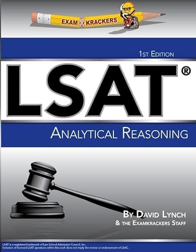 ExamKrackers LSAT Analytical Reasoning (9781893858510) by Lynch, David