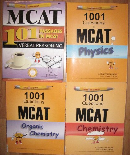 Beispielbild fr Examkrackers 101 Passages in MCAT Verbal Reasoning zum Verkauf von Better World Books