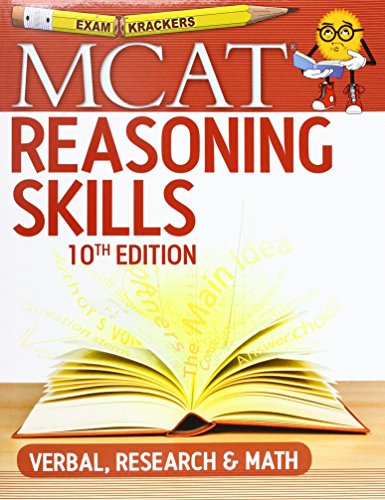 Beispielbild fr 10th Edition Examkrackers MCAT Reasoning Skills: Verbal, Research and Math zum Verkauf von SecondSale
