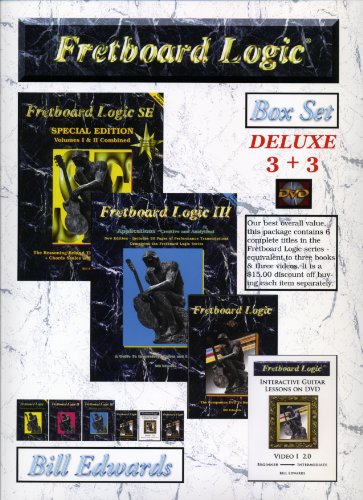 Fretboard Logic Box Set Deluxe 3+3 (9781893884137) by Bill Edwards