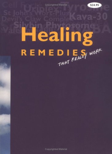 Imagen de archivo de Healing Remedies That Really Work a la venta por Bartleby's Books