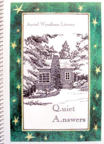 Imagen de archivo de Quiet Answers a la venta por Better World Books
