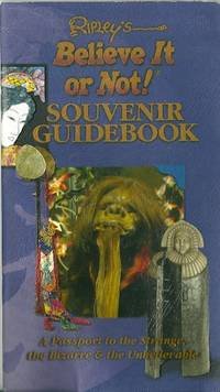 Beispielbild fr Ripley's Believe it or Not! Souvenir Guidebook zum Verkauf von HPB-Emerald