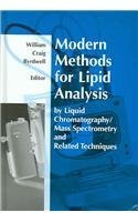 Stock image for Modern Methods for Lipid Analysis by Liquid Chromatography: Mass Spectrometry and Related Techniques for sale by HPB-Diamond