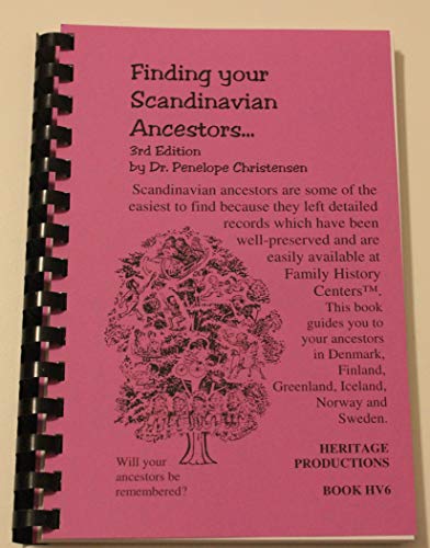 Imagen de archivo de Finding Your Scandinavian Ancestors a la venta por SecondSale