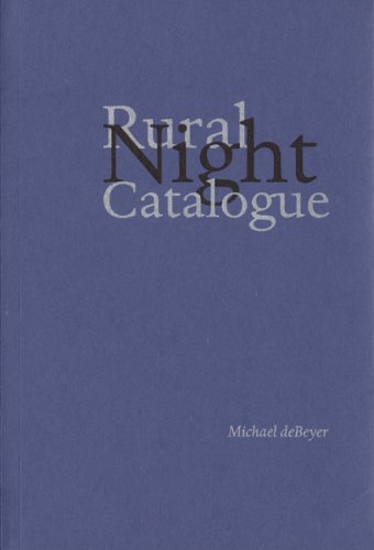 Stock image for Rural Night Catalogue for sale by J.C. Bell