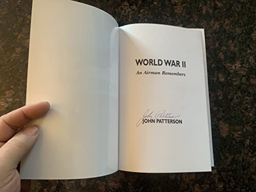 World War II: An Airman Remembers (9781894263313) by John Patterson; Patterson, John