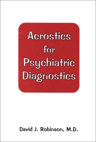 Stock image for Acrostics for Psychiatric Diagnostics for sale by ThriftBooks-Dallas