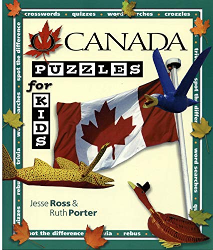 Stock image for O Canada Puzzles for Kids Book 1 for sale by Irish Booksellers