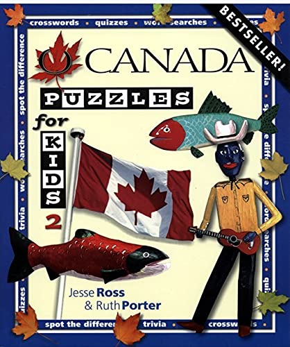Beispielbild fr O Canada Puzzles for Kids Book 2 zum Verkauf von Better World Books: West