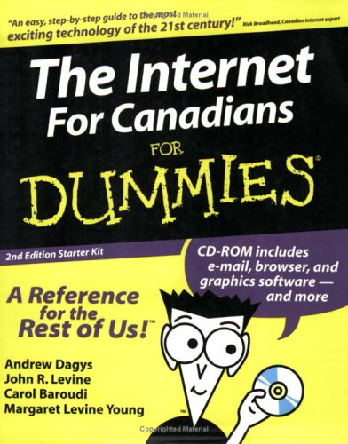 Stock image for The Internet for Canadians for Dummies Starter Kit for sale by Better World Books