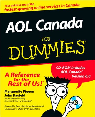 AOL Canada for Dummies (9781894413282) by Marguerite Pigeon