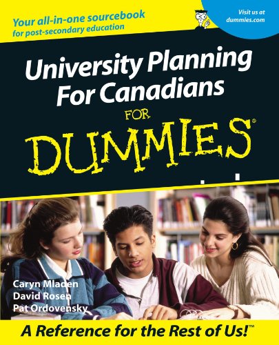 Imagen de archivo de University Planning for Canadians for Dummies a la venta por Better World Books: West