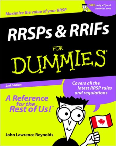 Beispielbild fr RRSPs RRIFs for Dummies zum Verkauf von Zoom Books Company