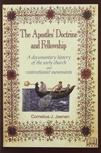 Apostles doctrine(the) (9781894508483) by Jaenen, Cornelius