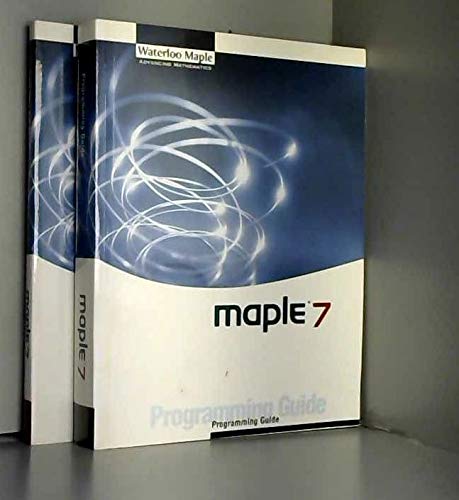 Immagine dell'editore per Maple 7. En 2 volumes. Learning Guide - Programming Guide. venduto da Le-Livre