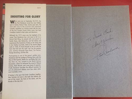 Imagen de archivo de Shooting for Glory a la venta por ThriftBooks-Atlanta