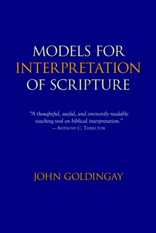 9781894667401: Models for Interpretation of Scripture