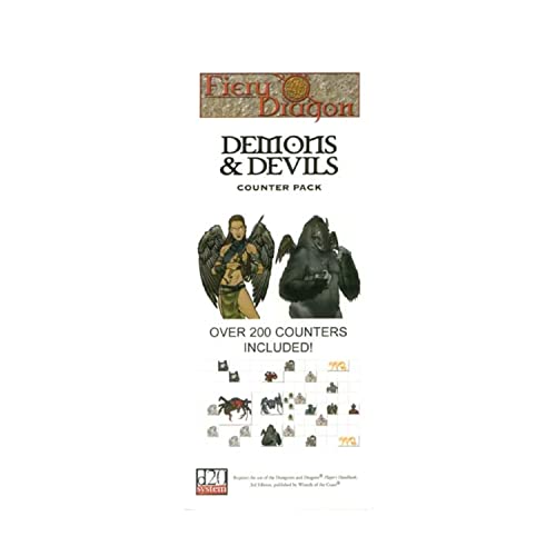 Imagen de archivo de Counter Pack #1 - Demons & Devils (Counter Collections (Fiery Dragon) (d20)) a la venta por Noble Knight Games