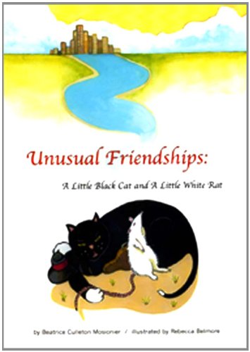 Stock image for Unusual Friendships: A Little Black Cat and a Little White Rat for sale by Ergodebooks