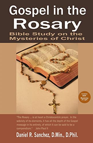 Beispielbild fr Gospel in the Rosary: Bible Study on the Mysteries of Christ zum Verkauf von HPB-Diamond