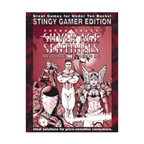 Beispielbild fr Silver Age Sentinels - Stingy Gamer Edition d20 (Silver Age Sentinels) zum Verkauf von Noble Knight Games