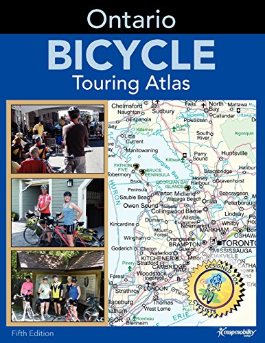 Beispielbild fr Ontario Cycling Atlas zum Verkauf von Alplaus Books