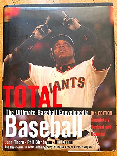 Imagen de archivo de Total Baseball: The Ultimate Baseball Encyclopedia a la venta por Front Cover Books
