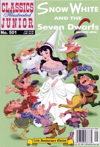 Stock image for Snow White and the Seven Dwarfs, Classics Illustrated Junior, 50th Anniversary (Classics Illustrated Junior : No. 501) for sale by Jenson Books Inc