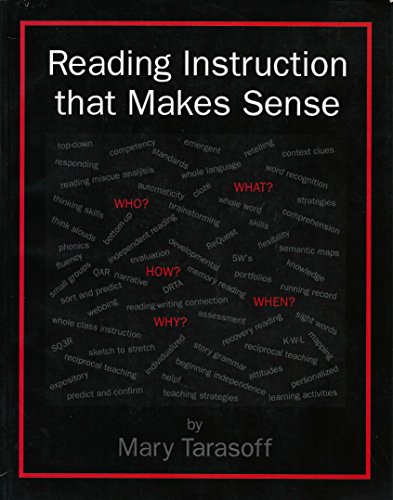 9781895111088: Reading Instruction That Makes Sense