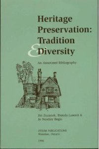Heritage Preservation: Tradition and Diversity: An Annotated Bibliography
