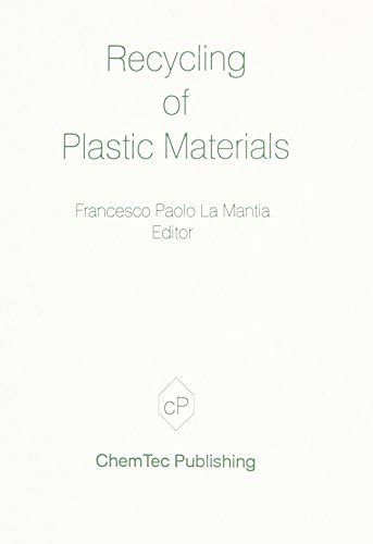 Beispielbild fr Recycling of Plastic Materials zum Verkauf von Ashworth Books