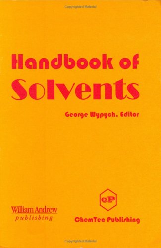 Beispielbild fr Handbook of Solvents zum Verkauf von Better World Books