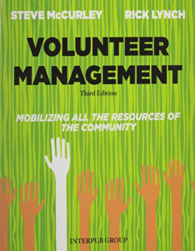 9781895271638: Title: Volunteer Management Third Edition